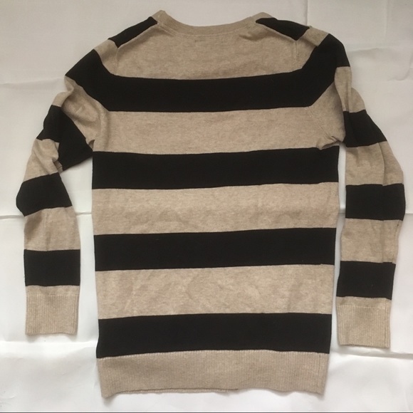 Gap cotton striped button front knit cardigan - Picture 2 of 7